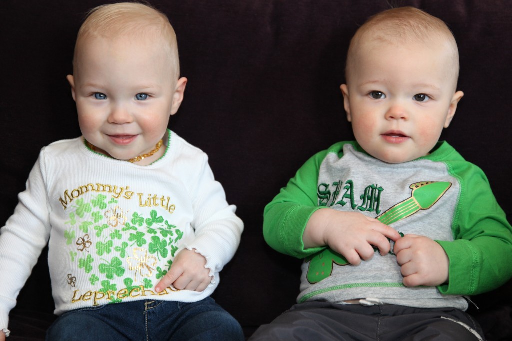 Sophia and Cameron - Happy St Patrick's Day!